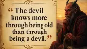 Spanish Proverb: The Devil Knows More Through Being Old Than Being a Devil