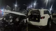 Speeding Mercedes Crash Near Hoskote Kills Woman, Driver Falls Into River