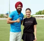Sprinter Gurindervir Singh Teams Up with Alia Bhatt to Promote Film 'Alpha'