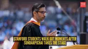 Stanford Graduates Walk Out During Sundar Pichai's Commencement Speech in Gaza Protest