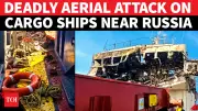 Suspected Ukrainian Drone Swarm Kills 5 Crew on Cargo Ships in Sea of Azov