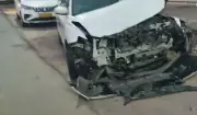SUV tyre burst causes crash in Greater Noida, two injured