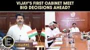Tamil Nadu CM Vijay Chairs First Cabinet Meeting, Unveils New Governance Vision