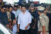 Tamil Nadu CM Vijay Visits Kollur Mookambika Temple, Breaks Protocol