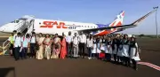 Teachers Reward 11 Toppers with First Flight Trip to Bengaluru