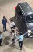 Three detained for dancing on SUV bonnet, assaulting guards in Gurgaon society