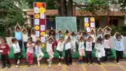Tiny Tots Celebrate International Yoga Day with Enthusiasm in Mandi School