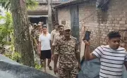 TMC leader Jahangir Khan paraded by police in South 24 Parganas