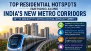 Top Residential Hotspots Emerging Along India's New Metro Corridors