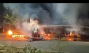 Truck driver burnt to death in crash on KMP Expressway