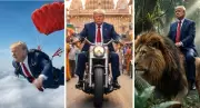 Trump AI Video Goes Viral: Motorcycle Ride in India and Lunar Self-Praise