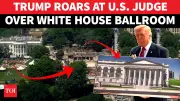 Trump Blasts Judge Over White House 'Drone Fortress' Project, Citing Security Risk