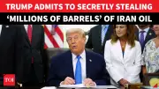 Trump Brags About Secretly Removing Millions of Barrels of Iranian Oil from Markets