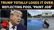 Trump Defends Lincoln Memorial Pool Renovation Amid Criticism