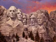 Trump Shares AI Image of Himself on Mount Rushmore, Reviving Dream to Join Iconic US Presidents