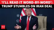 Trump Vows to Read US-Iran Peace Deal 'Word-by-Word' in Live News Conference