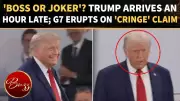 Trump's 'I'm the Boss' Moment at G7 Summit Sparks Cringe Reaction Online
