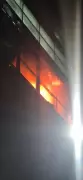 Two Firefighters Injured Battling Blaze at Tata Communications Office in Delhi