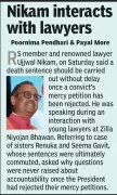 Ujjwal Nikam says he used Kasab's biryani story to counter media narrative