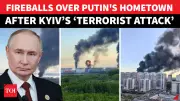Ukraine Drone Barrage Hits St. Petersburg as Russian Davos Begins