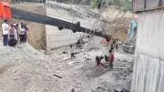 Under-construction bridge collapses in Baramulla, 10 injured