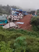 Under-construction building collapses in Idukki, no casualties reported