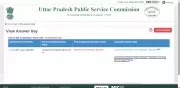UPPSC Releases Assistant Professor Answer Key 2025 for Govt Degree Colleges