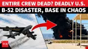 US B-52 Bomber Crashes at California Base; All 8 Crew Feared Dead