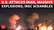 US Launches Major Revenge Strikes on Iran; Explosions Rock Southern Region