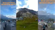 Viral Video Shows Triund Trek Overrun with Tents, Sparking Overtourism Debate