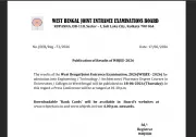 WBJEE 2026 Admit Card: Steps to Download Hall Tickets from wbjeeb.nic.in