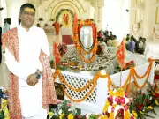 World's Largest 5,211-kg Parad Shivling Consecrated in Haridwar by Raghunath Guruji