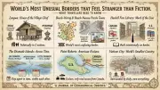 World's Most Unusual Borders That Feel Stranger Than Fiction: Travel Guide