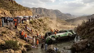 40 Killed as Bus Plunges into Ravine in Pakistan's Khyber Pakhtunkhwa