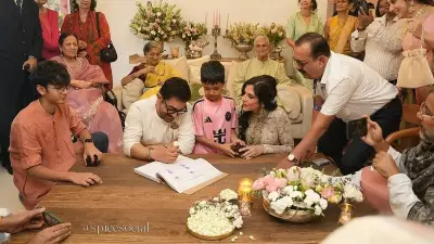 Aamir Khan Marries Gauri Spratt in Intimate Mumbai Ceremony