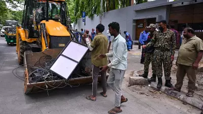 Bengaluru Clears 75 km of Pavements in Safe Footpath Drive, Vendors Protest