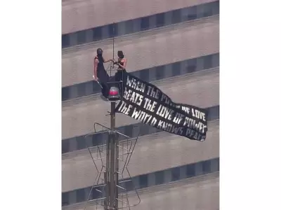 Couple charged with burglary after Empire State Building climb and proposal