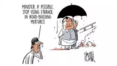 DH Cartoon: Stop Using Ethanol in Road Construction Mixtures