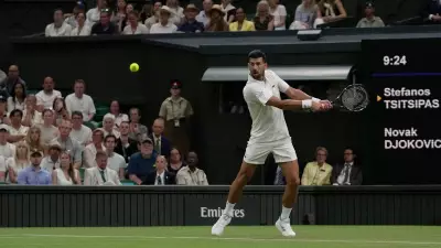 Djokovic dominates Tsitsipas in straight sets, reaches Wimbledon third round