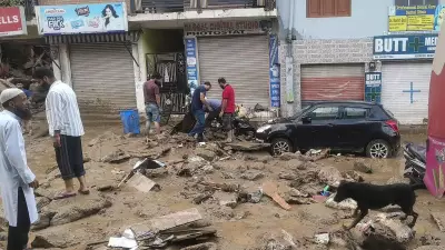 Flash floods hit Jammu-Kashmir's Doda; structures, vehicles damaged