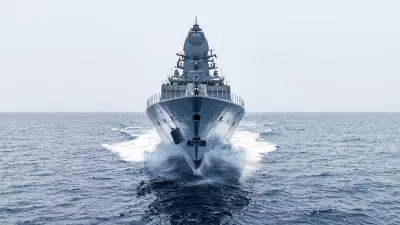 Indian Navy Inducts INS Mahendragiri with BrahMos Missile Capability