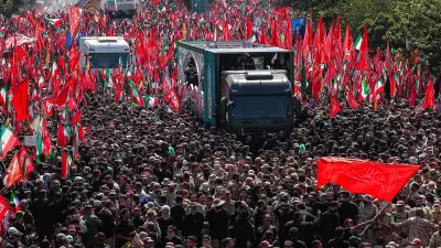 Iran's Defiant Funeral for Khamenei Leverages Strait of Hormuz After Strikes