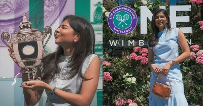Kalyani Priyadarshan Turns Heads with Stylish Wimbledon 2026 Appearance