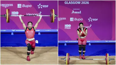 Mirabai Chanu secures third consecutive CWG gold with record lift