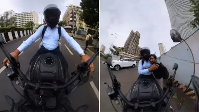 Mumbai biker helps speech-impaired stranger, internet applauds