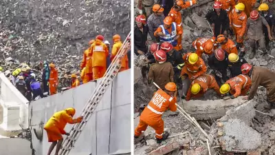One Dead in Delhi Building Collapse, Several Feared Trapped in Pune