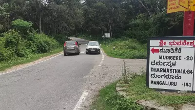 Overdue Highway Works Bother Motorists in Chikkamagaluru