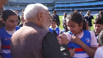 PM Modi Meets Cricketers at MCG, Evokes Emotions for Any Indian