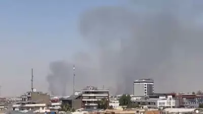Seven Explosions Near US Base in Iraq's Erbil Trigger Fires, Smoke Seen