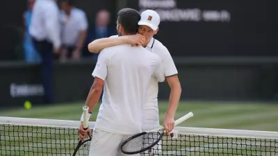 Sinner Hails Inspirational Djokovic After Wimbledon Semifinal Win